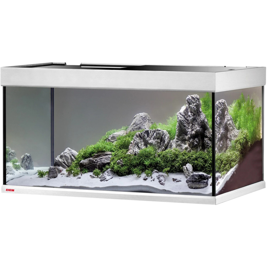 Eheim Aquarium Proxima ClassicLED 250 Urban in Grau und Schwarz mit Abdeckung - Bild 2