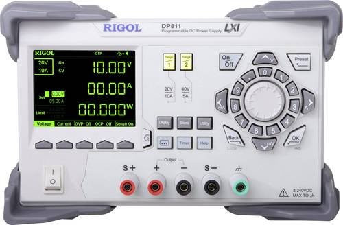 Rigol DP811 Labornetzgerät in Weiß, einstellbar 0 - 40 V/DC, 0 - 10A, 200W, 1 Ausgang - Bild 1