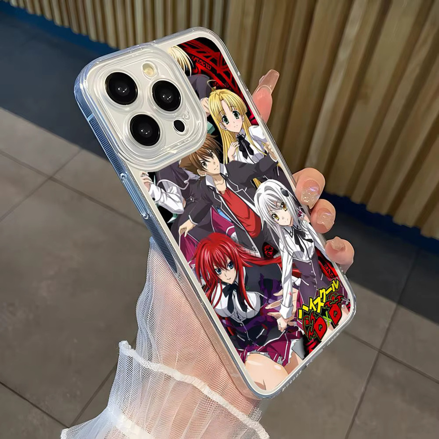 Rastar High School DXD Handyhülle Transparent Softcover für iPhone 16 15 14 13 12 11 Pro Max Mini XR XS 7 6 Plus - Bild 2