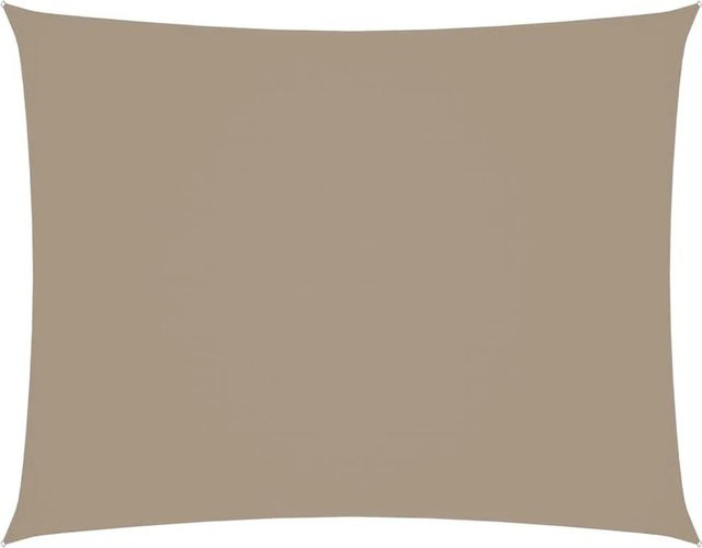 vidaXL Sonnensegel aus Oxford-Gewebe rechteckig in Taupe, B x T: 2 x 3 m - Bild 1