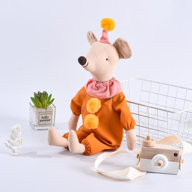 Yiran Health & Beauty Maus-Stofftier, Plüsch / Textil, 35cm - Bild 1