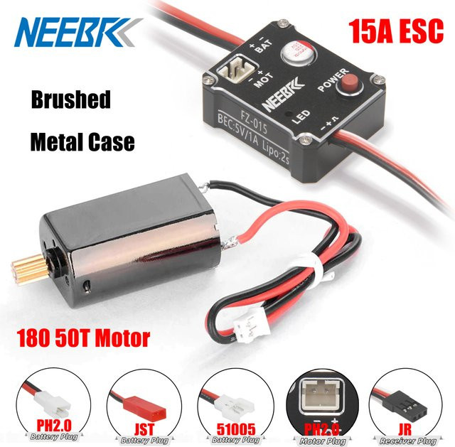 NEEBRC Bürstenmotor 180 50T, Metall, Zubehör - Bild 1