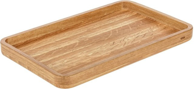 VEGA Buffet-Tablett Fenra aus Holz in Braun, L: 40 cm, B: 25 cm, H: 3,65 cm - Bild 1