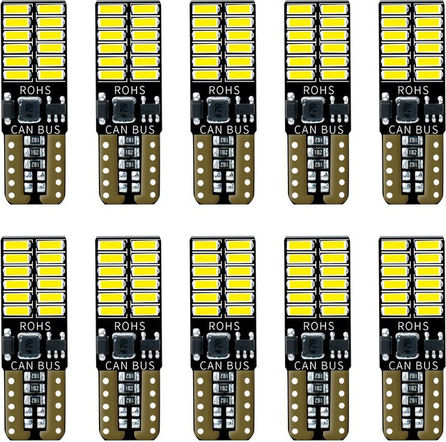 Super helle T10 4014 LED W5W 168 Chipsatz-Leuchtmittel für Auto Blinker und Leselampe - Bild 1