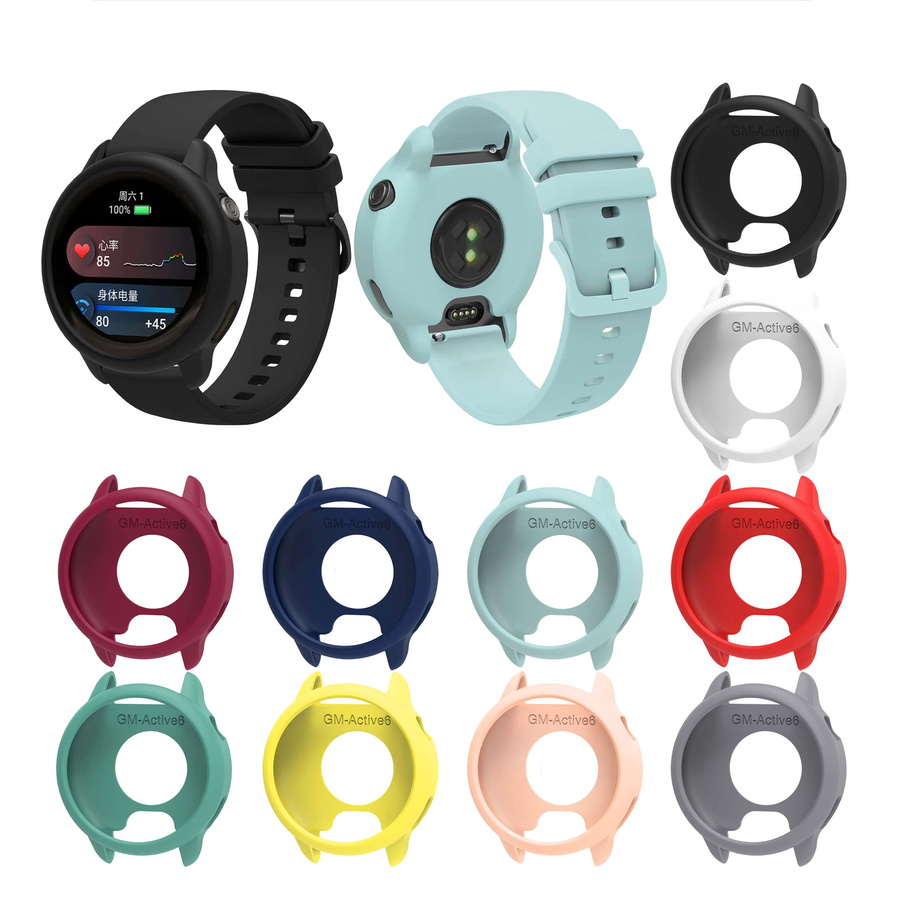Garmin Smartwatch Schutzhülle, Silikon, Vivoactive 6 Active 6 - Bild 3