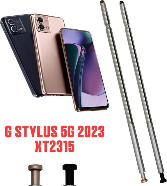 Motorola Ersatz-Touchstift für Moto G Stylus 5G 2023 in Schwarz und Silber - Bild 1