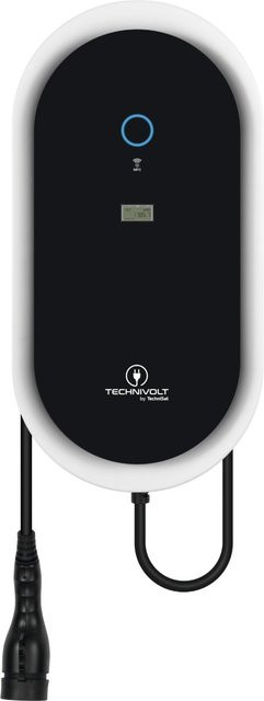 TECHNIVOLT 2200 Smart Typ 2 Wallbox Ladestation 22kW in Weiß - Bild 1