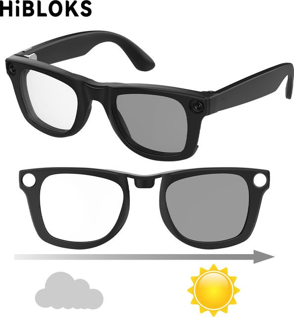 HiBloks Farbwechselnde Clips, Black - Bild 1