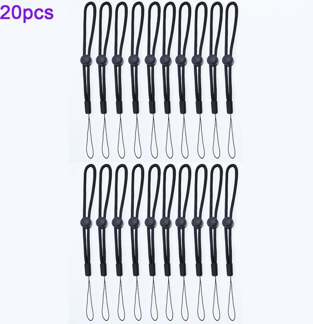 TingDong Anti-Drop-Schutzarmband in Schwarz, 15 cm für Gamepads, Action-Kameras, Mobiltelefone und Schlüsselanhänger - Bild 1
