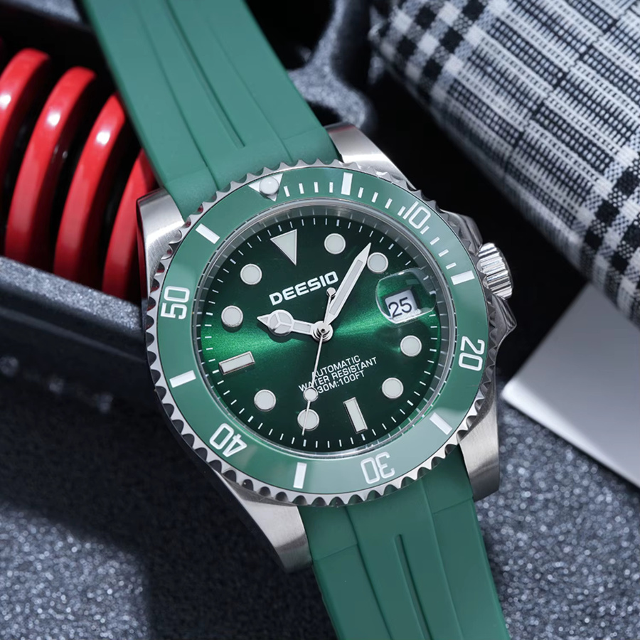 Deesio Chronograph, Automatik, Edelstahl, Herren - Bild 2