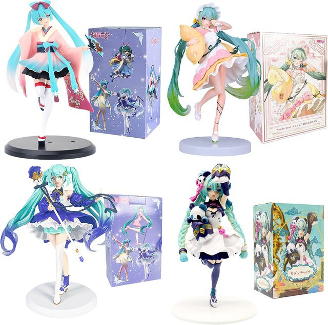 Bandai Hatsune Miku Panda, PVC-Modell, Tischdekoration - Bild 1