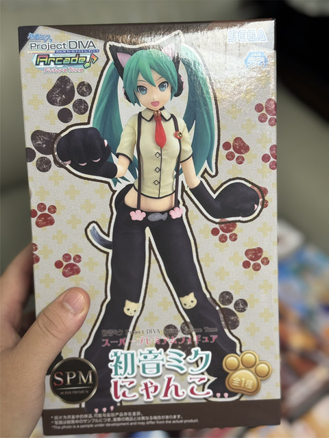 SEGA Hatsune Miku Projekt DIVA Arcade Future Tone SPM Statue, Action Figurals, Anime Modell Figur - Bild 1