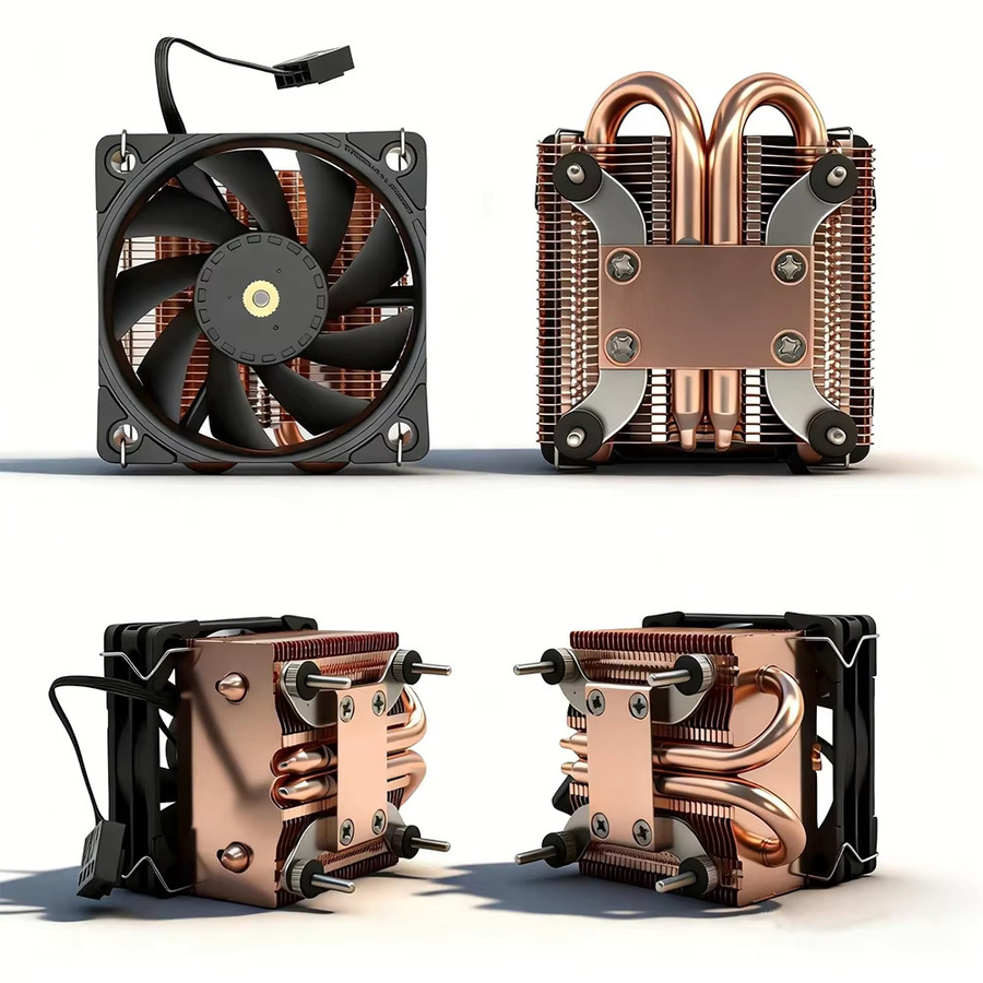 Minerfixes Upgrade-Kühlkörper aus reinem Kupfer für Bitaxe Gamma 601 Bitcoin Miner Zubehör - Bild 5