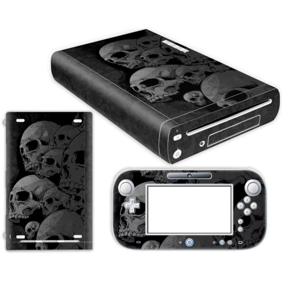 Nintendo Wii U Schutzhülle und Dekorations-Set in Grau - Bild 2
