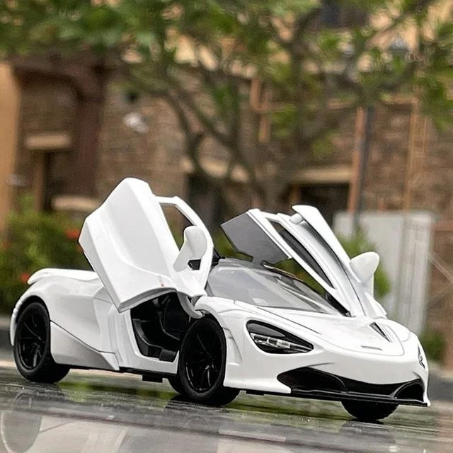 Linyi toy car Mclaren 720S Sportwagen Modell, 1:32, Metall, mit Licht und Sound, ab 14 Jahren - Bild 1