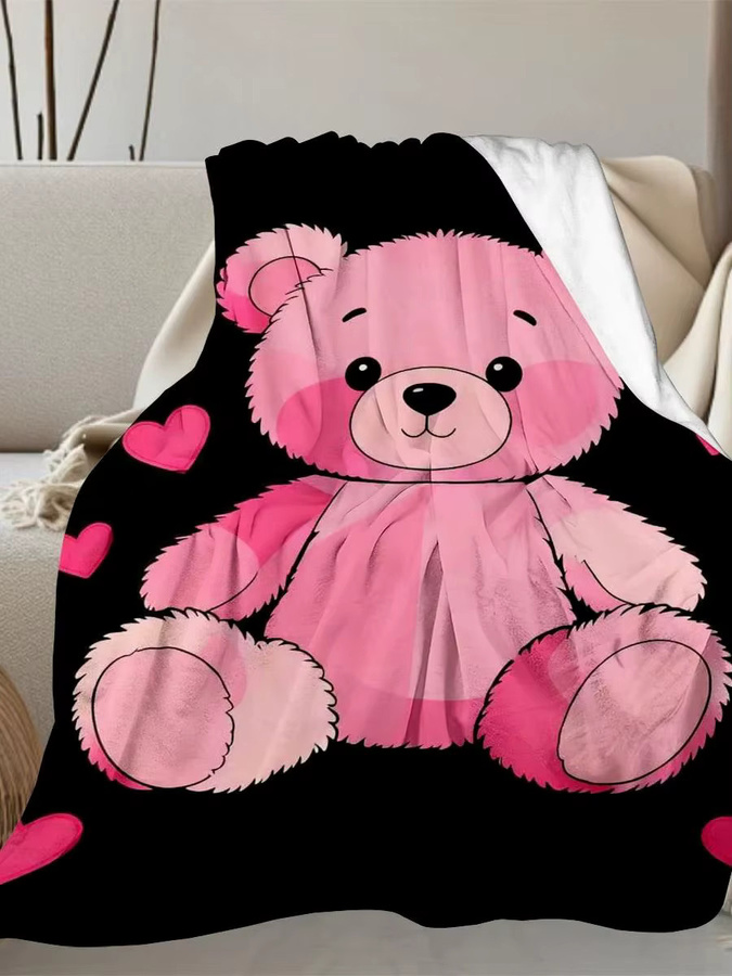 Personalisierbare Winter-Decke von SRH aus weichem Flanell-Fleece in Multicolour - Bild 7