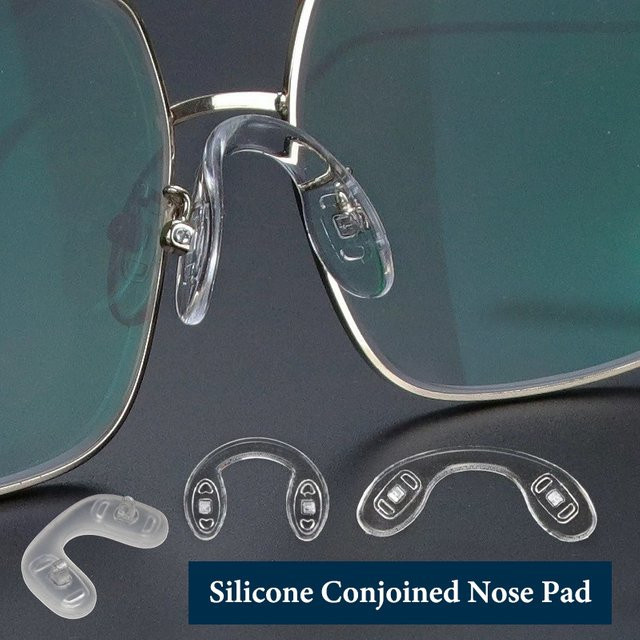 JETTING Nasenpads Silikon, U-förmig, transparent, 4-teilig - Bild 1
