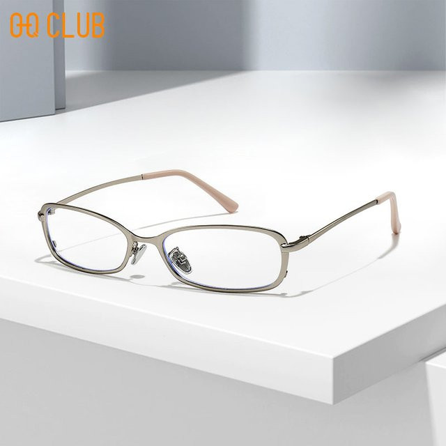 O-Q CLUB Lesebrille, Vollrand, oval, Metall, Unisex - Bild 1