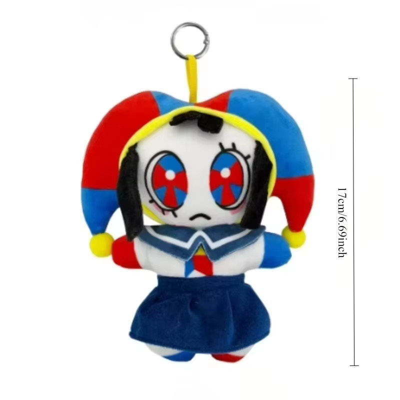 Potdemiel Jax Plüsch-Digital-Schlüsselanhänger Zirkus-Motiv in Multicolour - Bild 3