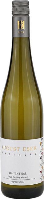 August Eser Riesling Weißwein, Rheingau, 2024, halbtrocken, 0,75 l - Bild 1