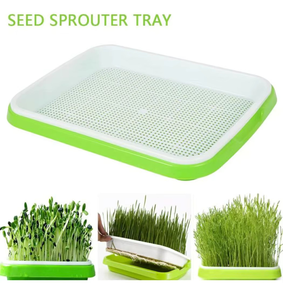 LEENKEA Microgreens Keimschale für Sprossen und Hydroponik im Gemüsegarten - Bild 2