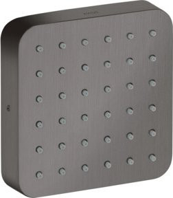 Hansgrohe Axor Citterio E UP-Brause Set, quadratische Regendusche in Gunmetal, Breite: 12 cm x Breite: 12 cm - Bild 1