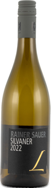 Weingut Rainer Sauer Silvaner 2022 trocken Weißwein 1 l - Bild 1