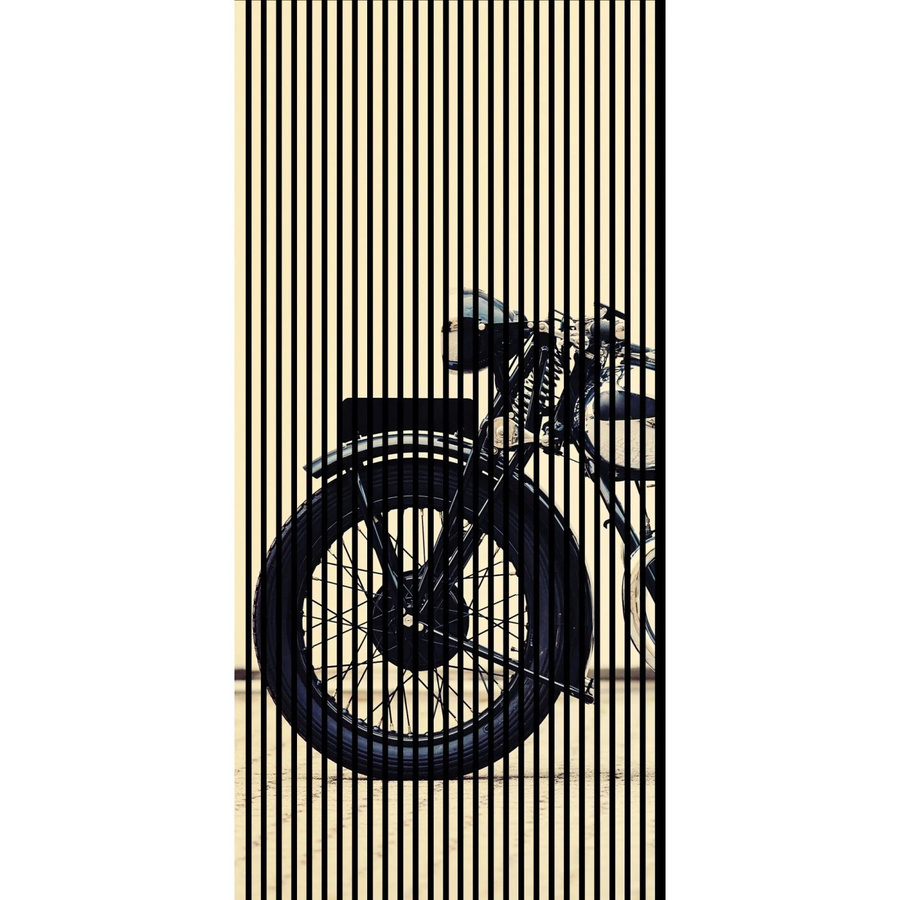 FN Acustico Akustikplatte Motorrad Bunt aus PET und MDF, H x B x T: 2.400 x 1.133 x 19 mm - Bild 1
