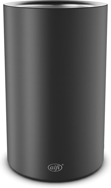 alfi Flaschenkühler VINO in Schwarz mit Durchmesser: 12,7 cm und Höhe: 19,5 cm - Bild 1