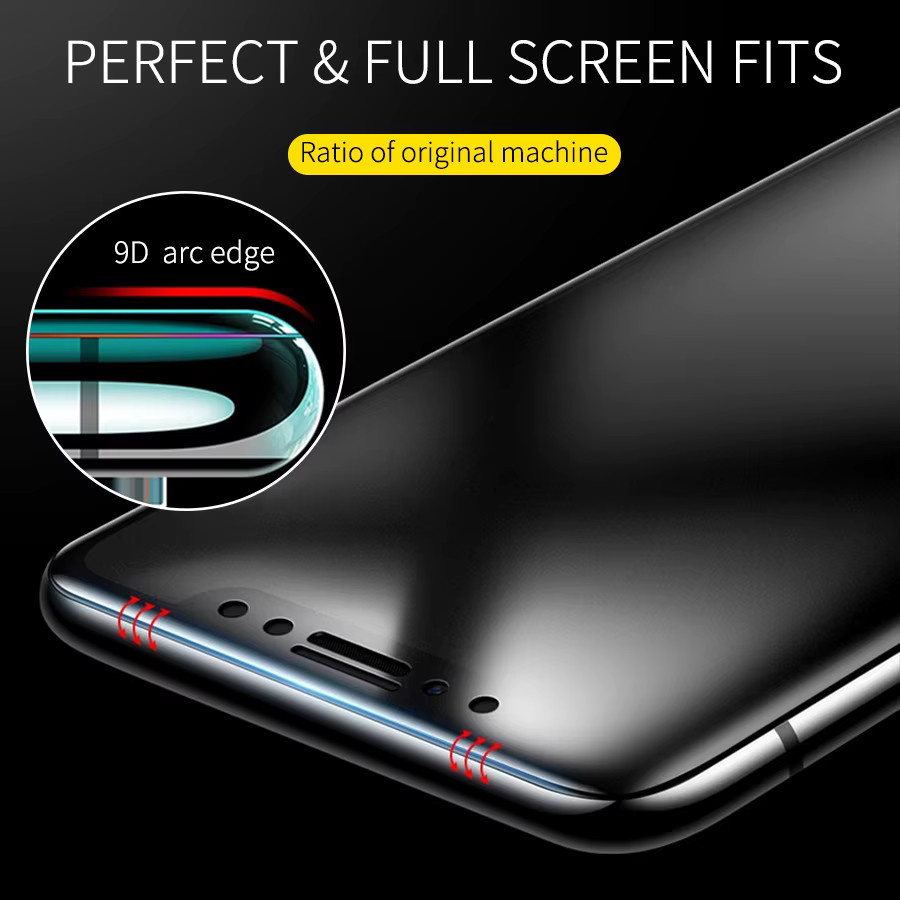 ALLORUS Matte Keramik-Displayschutzfolie aus weichem Glas für iPhone 17, 16, 15, 14, 13, 12, 11 Pro und Pro Max, Transparent - Bild 2