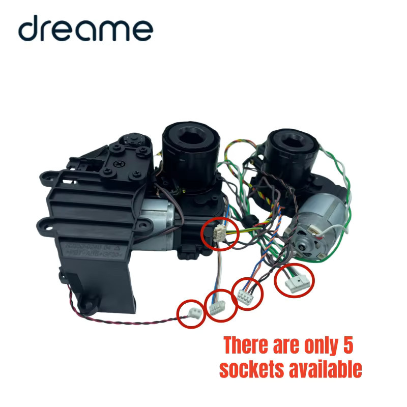 Dreame Mop Rack Motorbaugruppe ohne Sensordraht in Schwarz für X40 Ultra und X40 Master Roboterstaubsauger Ersatzteile - Bild 2