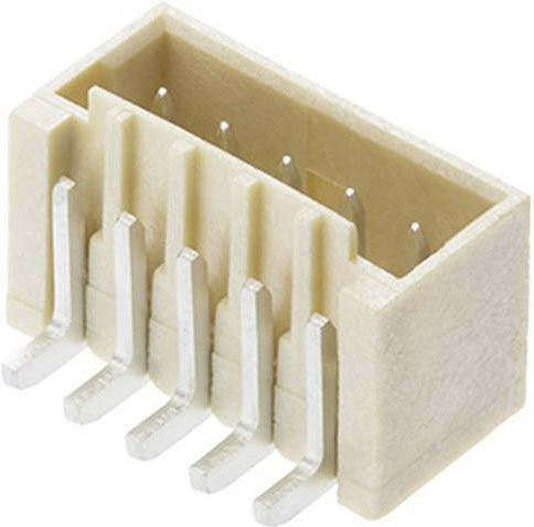 Molex Einbau-Stiftleiste Standard 87437-1343 Tape on Full Reel in Beige - Bild 1