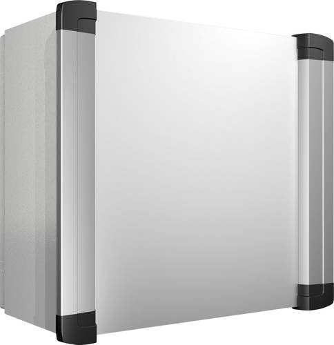 Rittal AX 6320.350 Installations-Gehäuse aus Stahlblech in Hellgrau, B/T/H: 38,0 x 38,0 x 21,0 cm - Bild 1