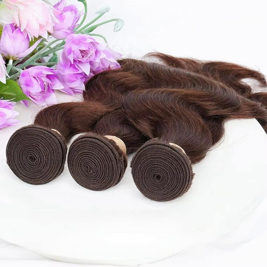 Arilah Haare Extensions Brasilianisches Reines Haar, Hellbraun - Bild 4