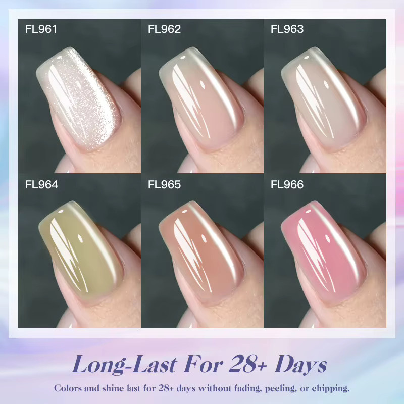 Four Lily Magnetischer Gel Nagellack, Schimmernd, 10 ml - Bild 3