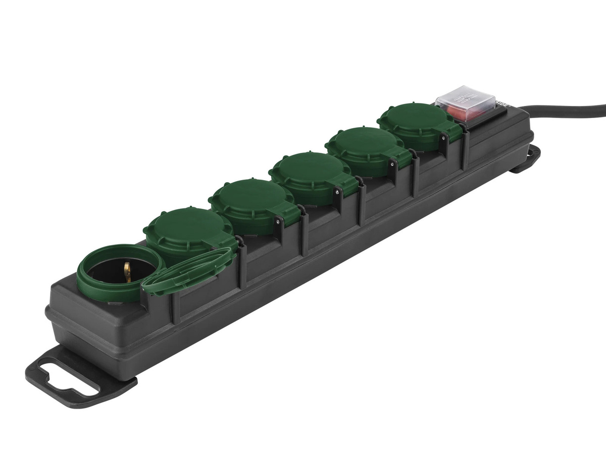 PARKSIDE Steckdosenleiste mit Berührungsschutz, 6-fach, B/T/H: 37,5 x 5,7 x 3,75 cm - Bild 2