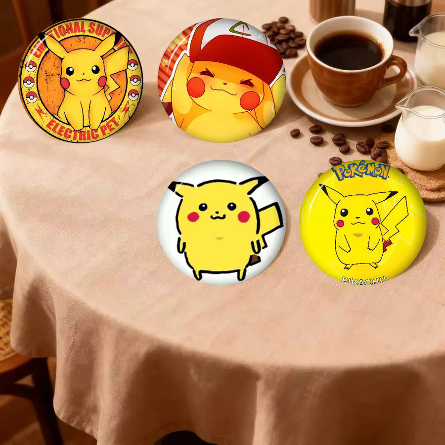 Kayou Broschen, Anime Pikachu, Anstecknadeln - Bild 2