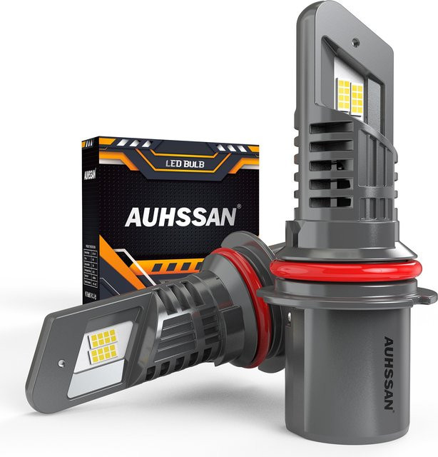AUHSSAN 2er Set LED Auto Scheinwerfer 9007 HB5 High Power 20000Lm 6000K Weiß Canbus für Chevrolet Suburban und GMC Yukon - Bild 1