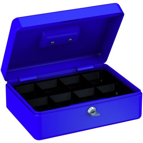 BASI Geldkassette GK 10 Blau B/H/T: 250 x 90 x 180 mm - Bild 3
