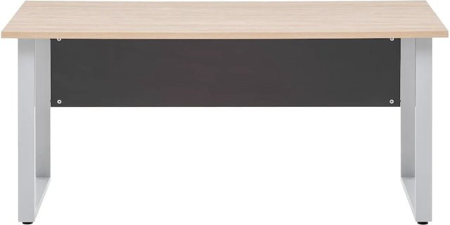 PROREGAL Schreibtisch Hippo Tall in Eiche, melaminharzbeschichtet, B/T/H: 160 x 65 x 73 cm - Bild 1