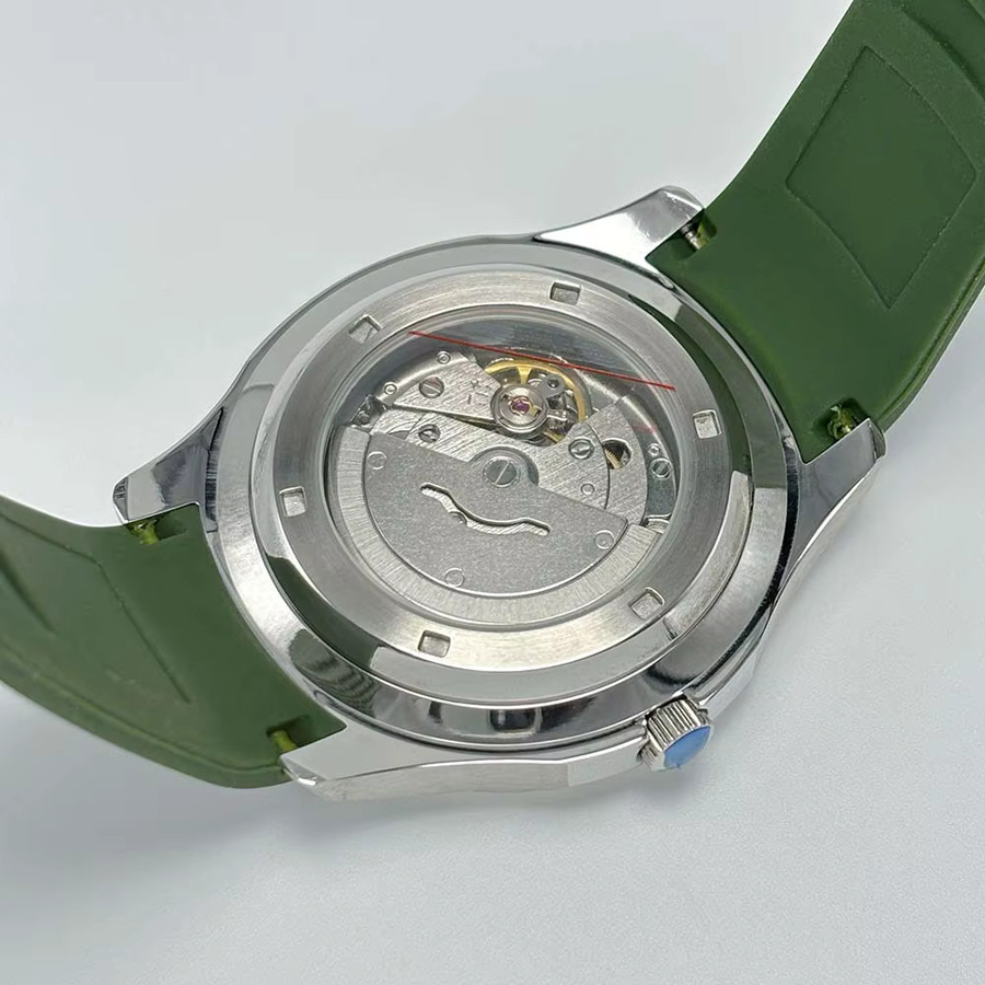 HUAYRA Armbanduhr Automatik, Edelstahlgehäuse, Kautschukarmband, Herren - Bild 2