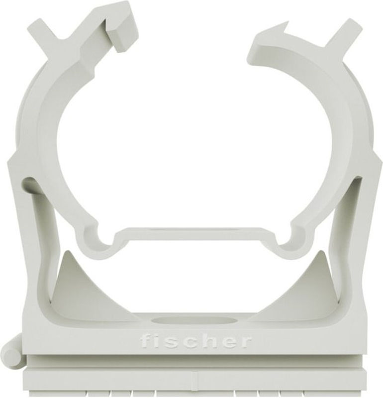 Fischer SCN 25 Verschlussclip aus Kunststoff in Weiß, 50 Stück, B/T/H: 42 x 16 x 42 mm - Bild 2