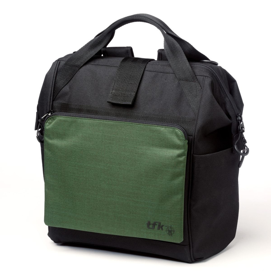 TFK Wickelrucksack mit Wickelauflage und Flaschenhalter in Grün - Bild 1