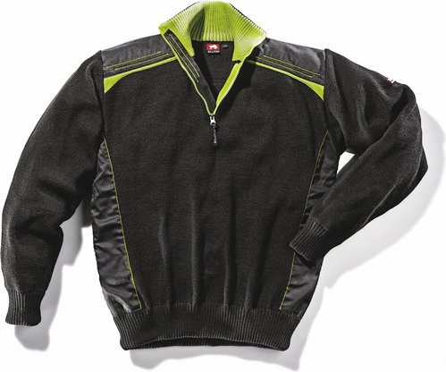 BULLSTAR Stricktroyer in Schwarz/Grün, Größe XL - Bild 1