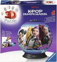 Ravensburger 3D Puzzleball K-Pop Demon Hunters aus Kunststoff - Bild 1