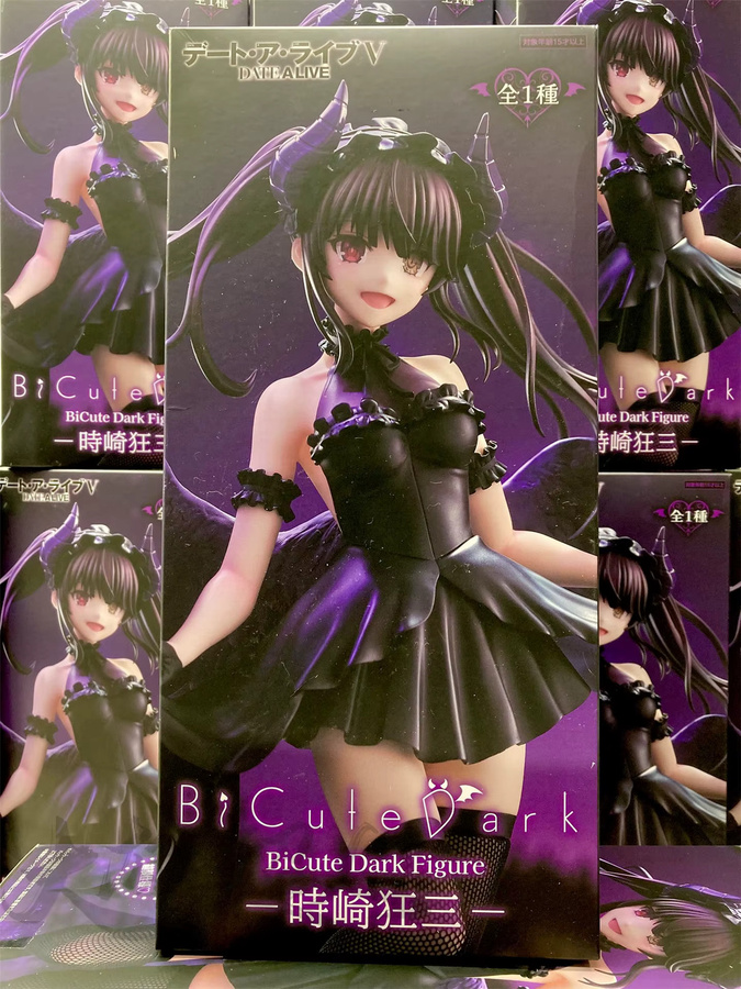 Furyu Date A Live Bicute Dark Anime Figur Tokisaki Kurumi, Sammlermodell, Schwarz, ab 15 Jahren - Bild 5