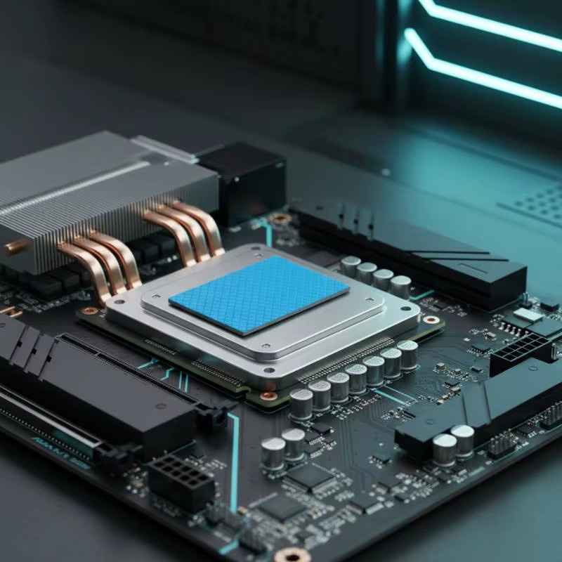 GELID Silikon-Wärmeleitpad Blau für verbesserte Kühlung von CPU und GPU bei Gaming-Laptops und Desktop-Computern - Bild 3