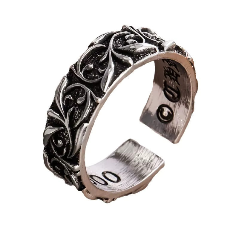 LOVE&NAME Ring, Silber, Vintage, Unisex - Bild 3