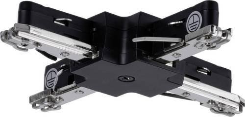 Paulmann URail X-Verbinder für 230V Hochvolt-Schienensysteme Schwarz Matt - Bild 1