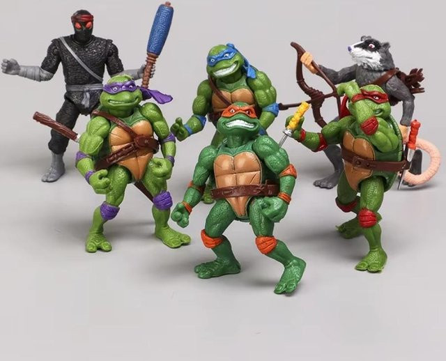 Yiran toy 1 Teenage Mutant Ninja Turtles Actionfiguren Fernsehfilmfigur - Bild 1